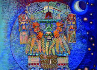 Tres rostros de mujer mexica