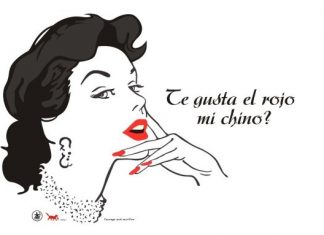 ¿Te gustan mis labios rojos?