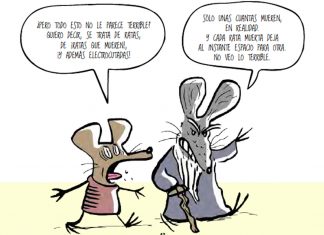 «El paraíso de las ratas», el nuevo cómic de Trino y el escritor Luis Amara