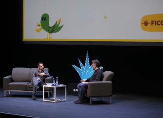 Juan de Dios Larraín recibe el Mayahuel al Cine Iberoamericano en FICG34