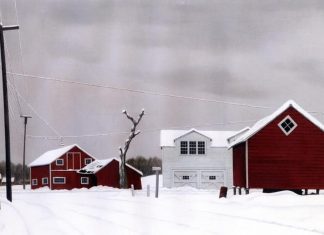 El estilo Precisionismo en las pinturas de George Copeland Ault