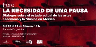 La necesidad de una pausa. Ensayos sobre el estado actual de las artes escénicas y la música en México