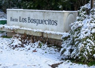 Invierno en Los Bosquecitos, Argentina