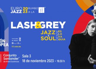 Rumbo a la FIL: Lash & Grey en Conjunto Santander este 18 de noviembre
