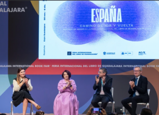 Con llamado a la paz, España recibe la estafeta de la FIL 2024