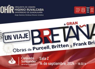 Un viaje a Gran Bretaña: Orquesta de Cámara Higinio Ruvalcaba