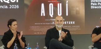 ‘Aquí’: «Manolo Solo tuvo una enorme generosidad con la película»