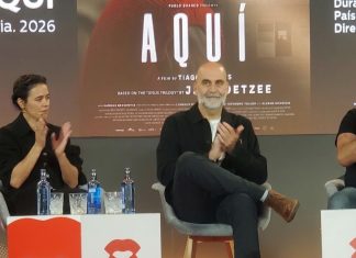 ‘Aquí’: «Manolo Solo tuvo una enorme generosidad con la película»